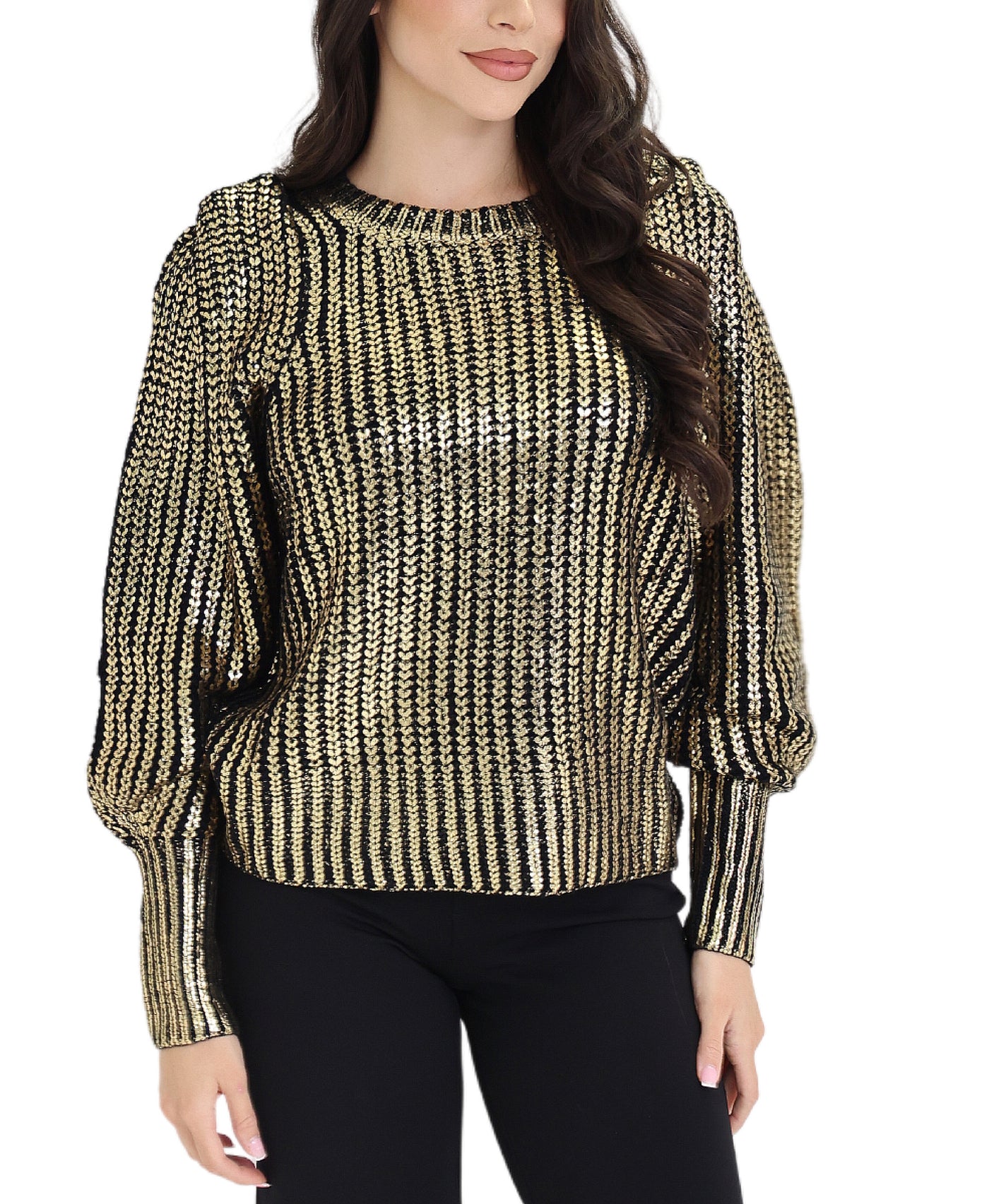 Gold Foil Sweater view 1