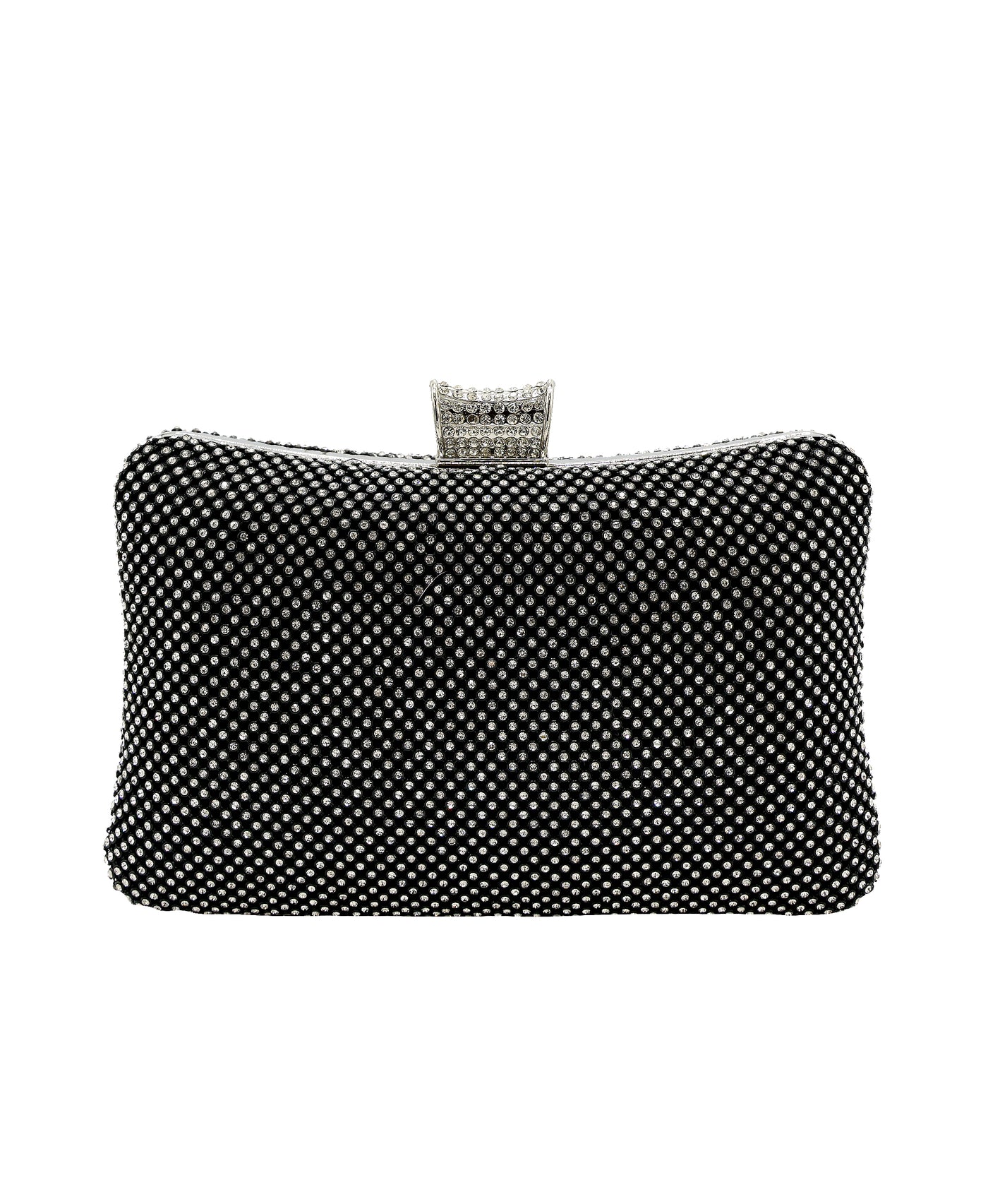 Rhinestone Evening Clutch view 1