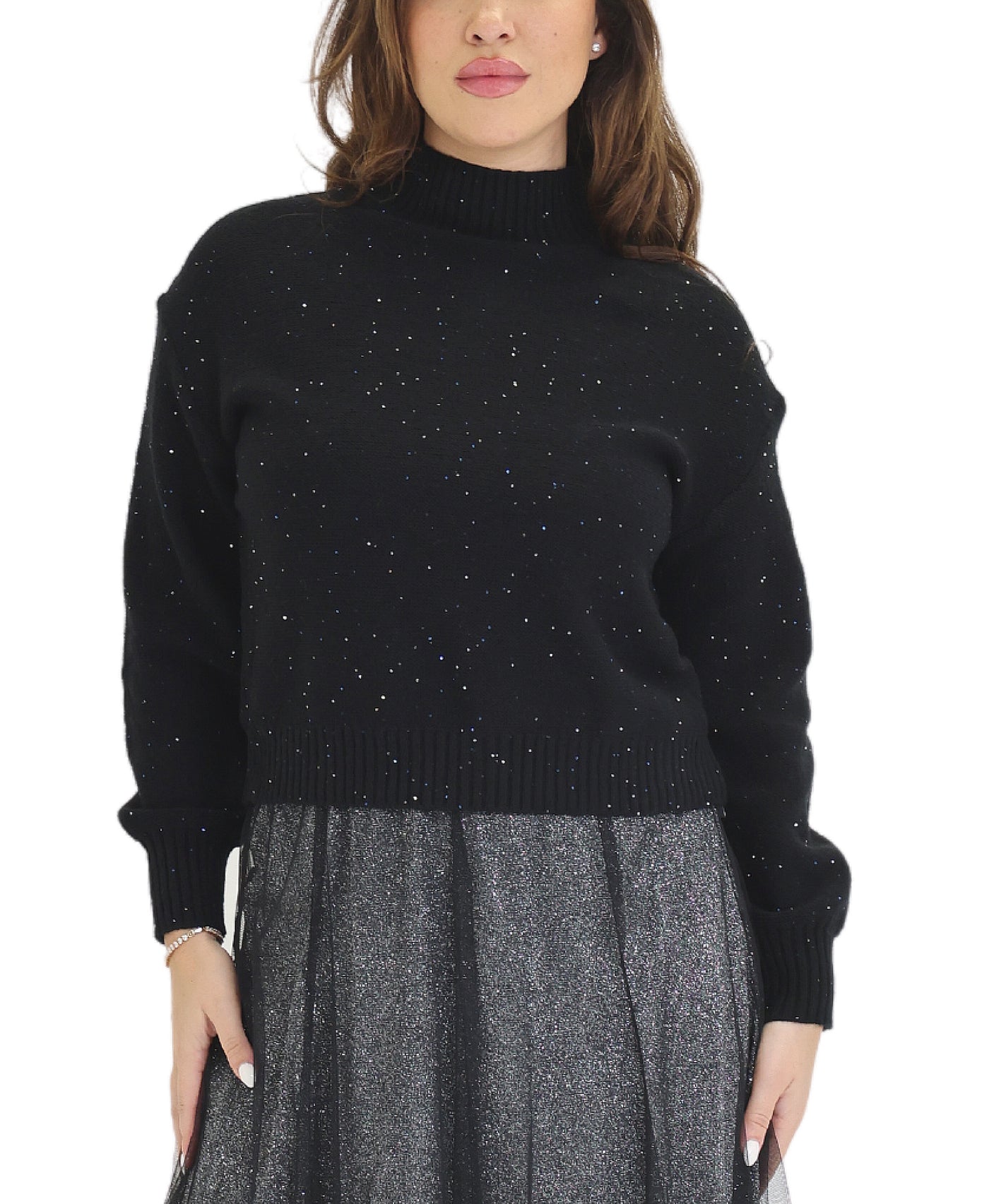 Sweater w/ Mini Sequins view 1