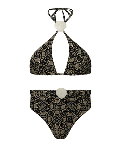 Seashell Print Bikini- 2 Pc Set image 1