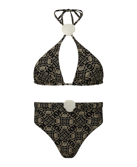 Seashell Print Bikini- 2 Pc Set view 