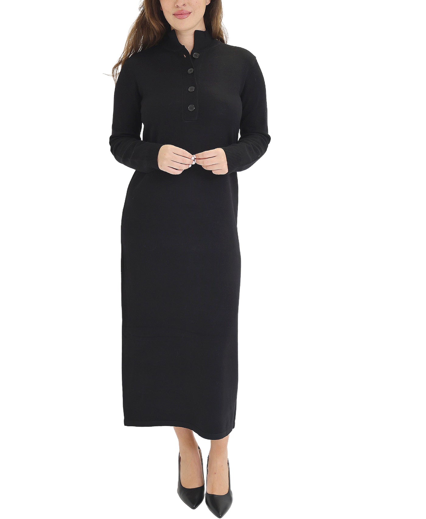 Maxi Sweater Dress view 1