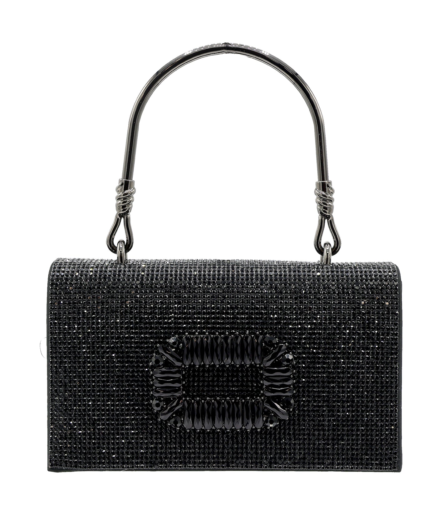 Rhinestone Buckle Evening Bag view 1