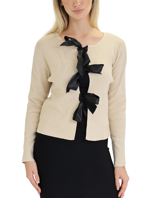 Cardigan w/ Bows view 