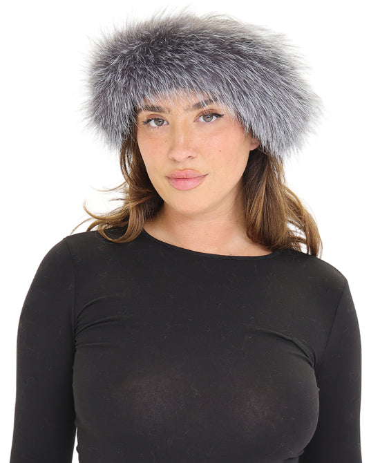 Fox Fur Headband view 