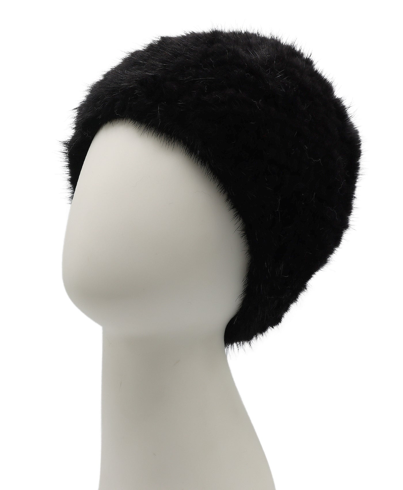 Knitted Mink Fur Headband/ Neck Warmer view 1