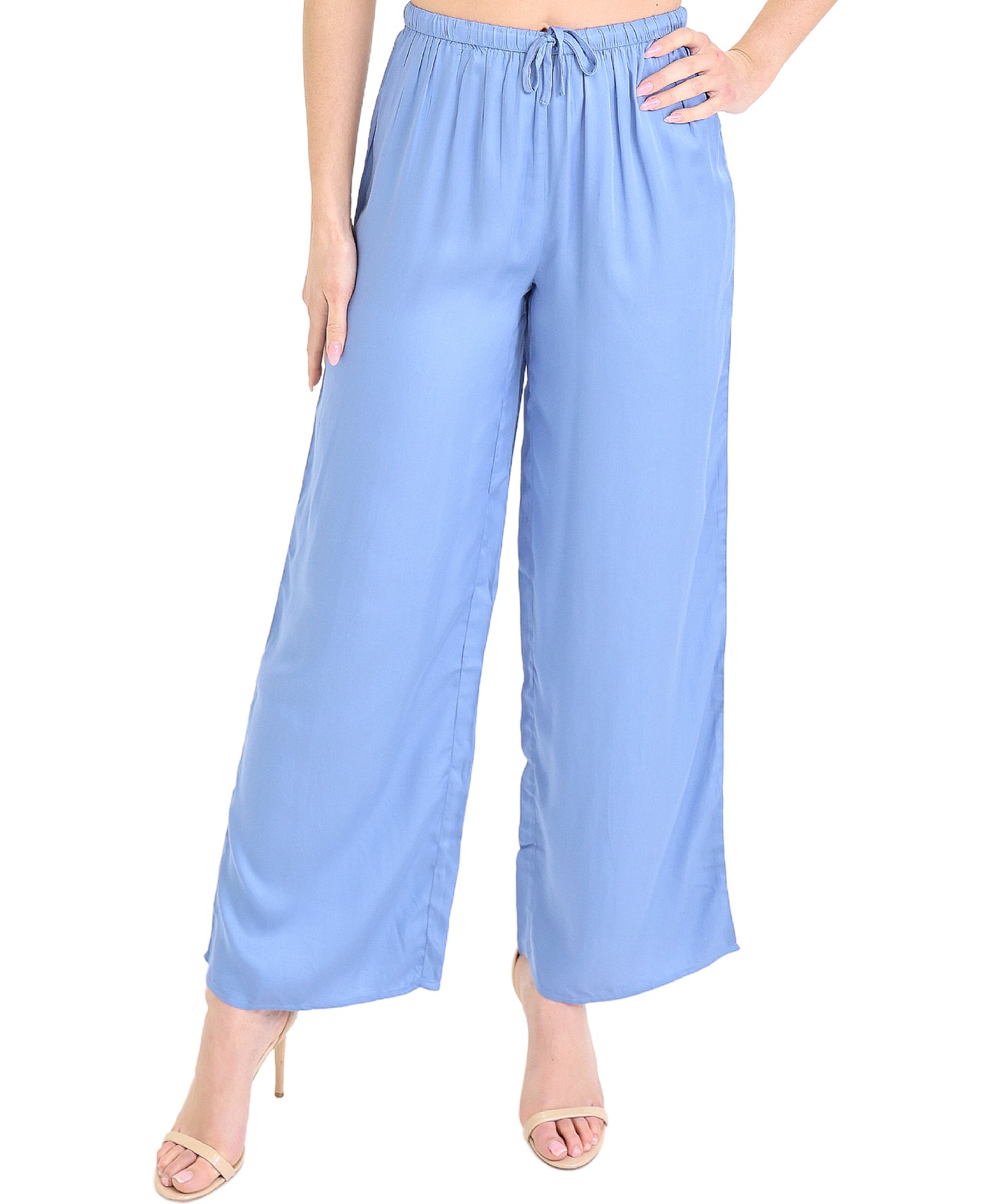 Lightweight Wide Leg Pants view 1