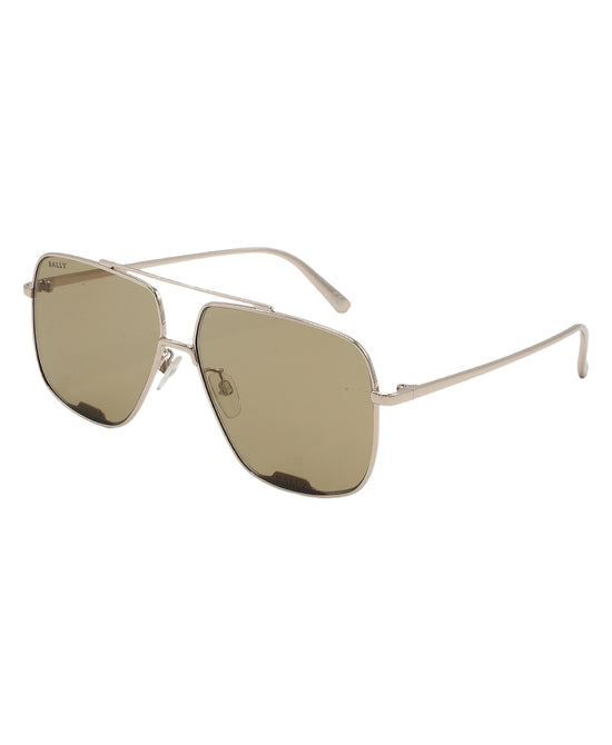 Square Metal Sunglasses view 