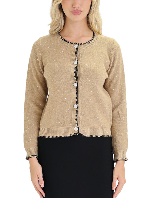 Cardigan w/ Sequins view 