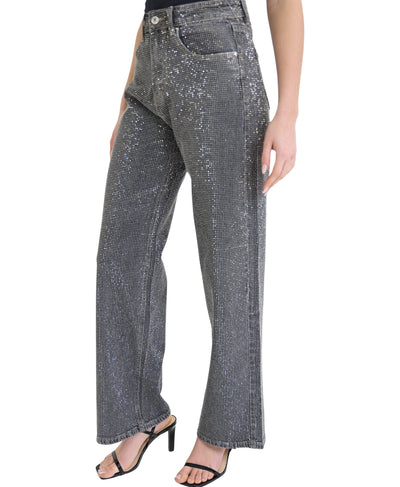 Crystal Encrusted Jeans image 2