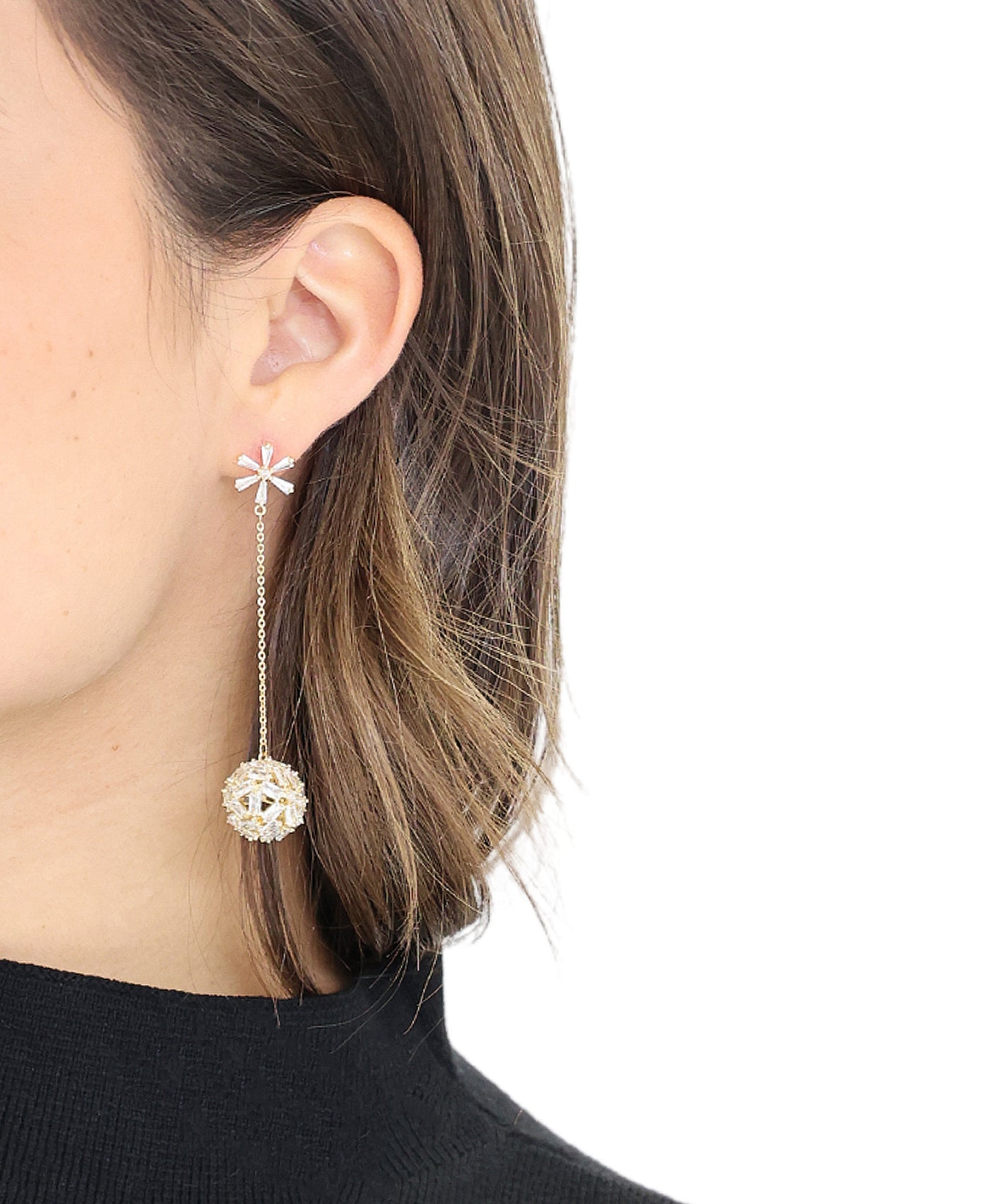 Ball Drop Earrings view 1