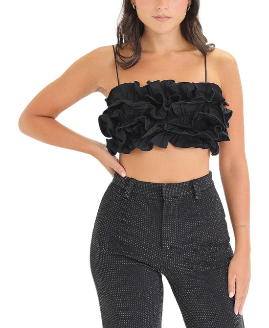 Ruffle Bandeau view 