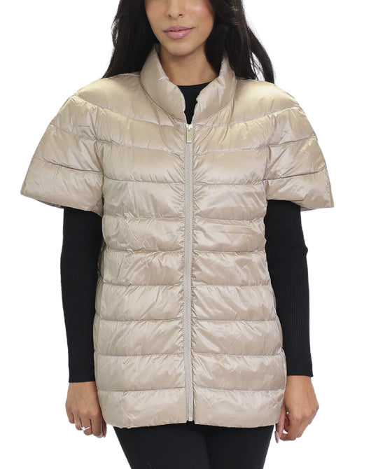 Short Sleeve Puffer Vest view 