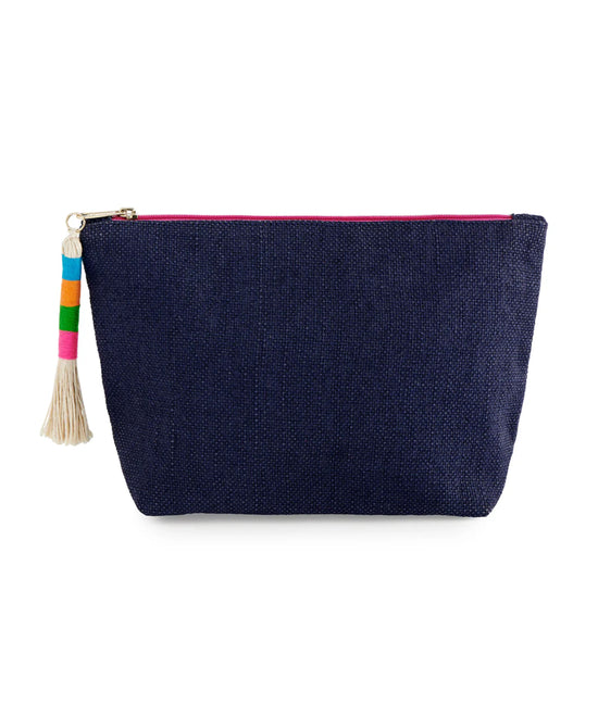 Solid Pouch w/ Tassel Detail view 