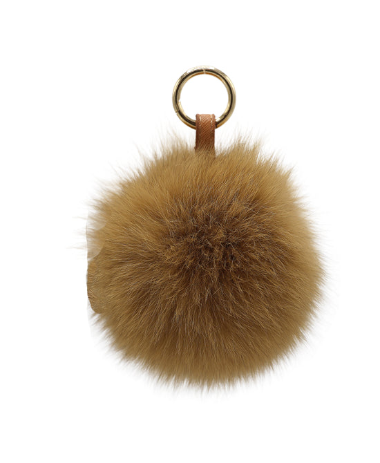 Fur Pom Keychain/Bag Charm view 