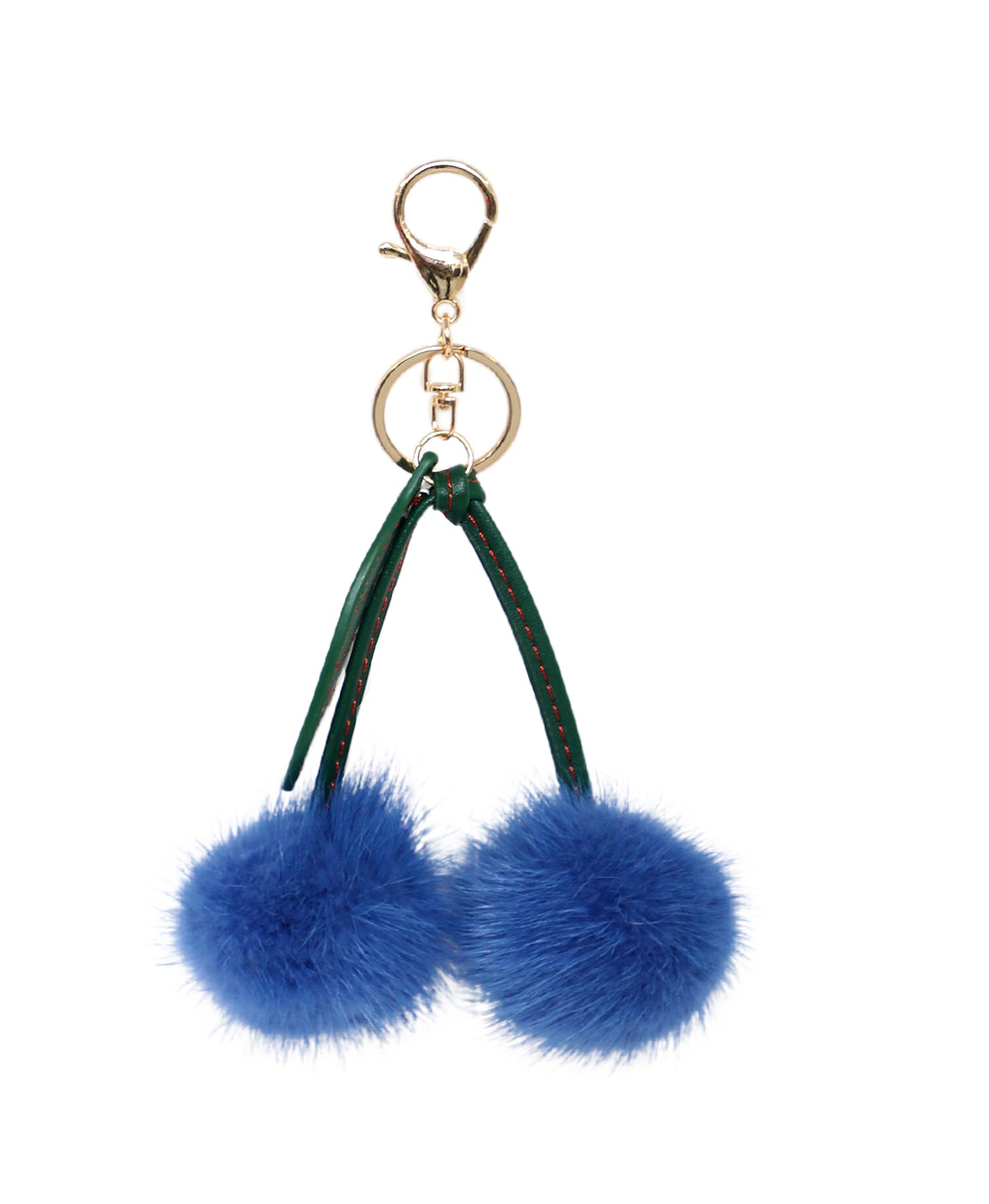 Mink Fur Cherry  Keychain/Bag Charm view 1