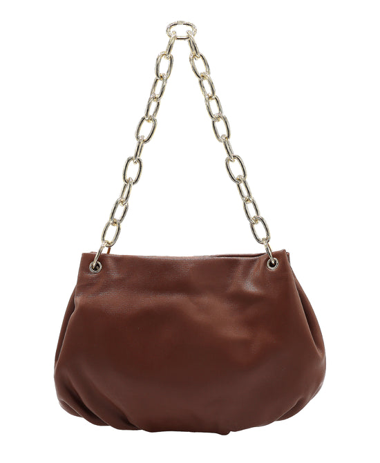 Faux Leather Shoulder Bag view 