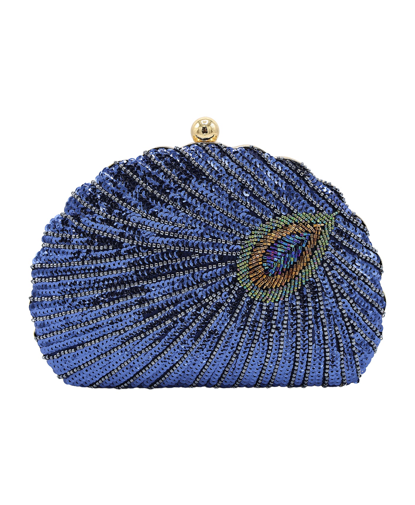 Peacock Clutch Bag view 1