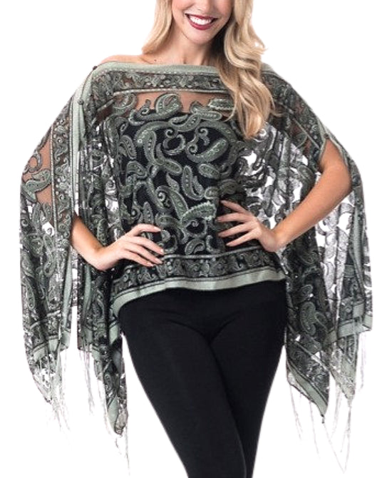 7 Way Convertible Shawl view 