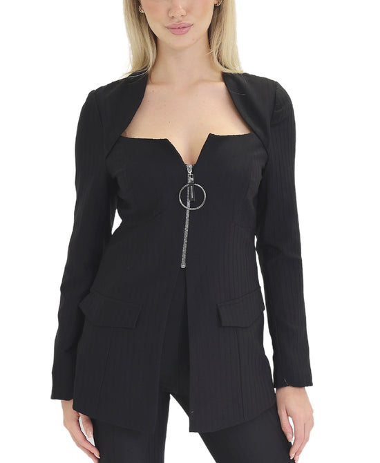 Pinstripe Blouse view 