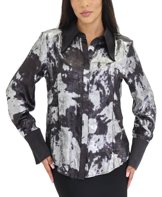 Print Blouse view 