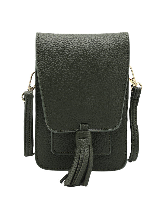 Cellphone Crossbody Bag w/ Tassel view 