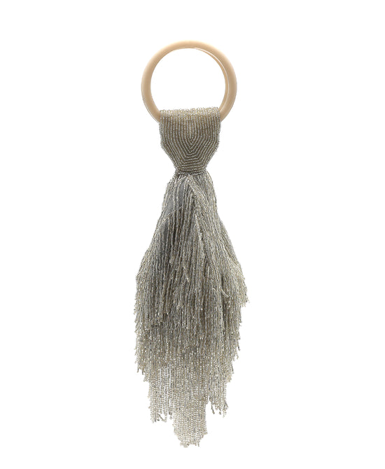 Beaded Fringe Evening Bag view 