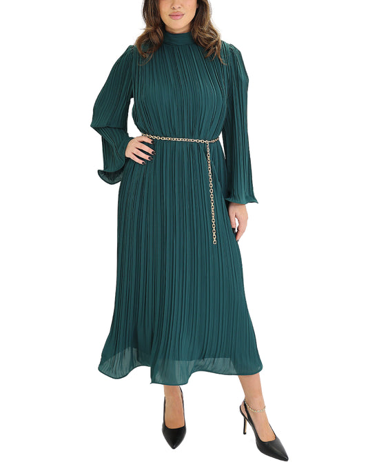 Pleated Maxi Dress view 