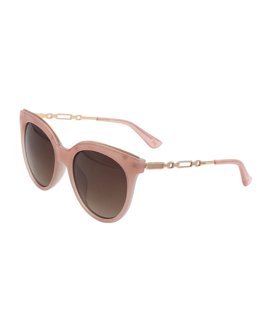 Round Cate Eye Sunglasses view 