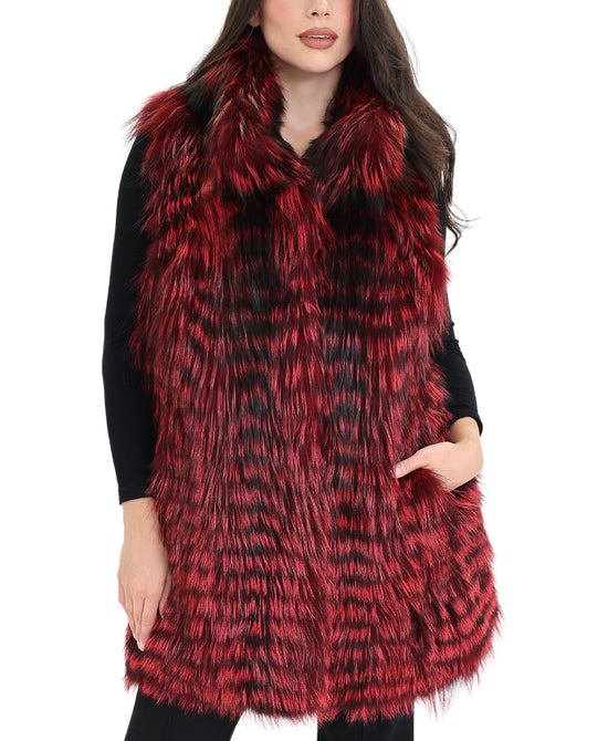 Fox Fur Vest view 