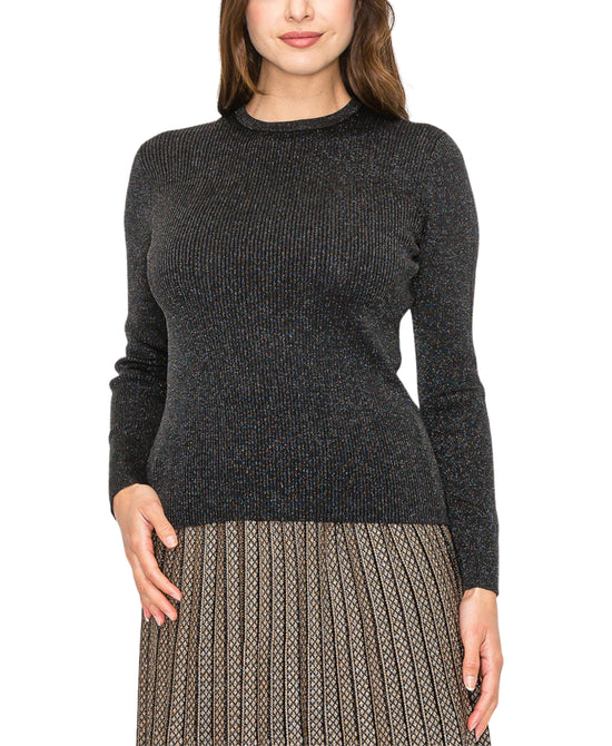 Shimmer Lurex Sweater view 