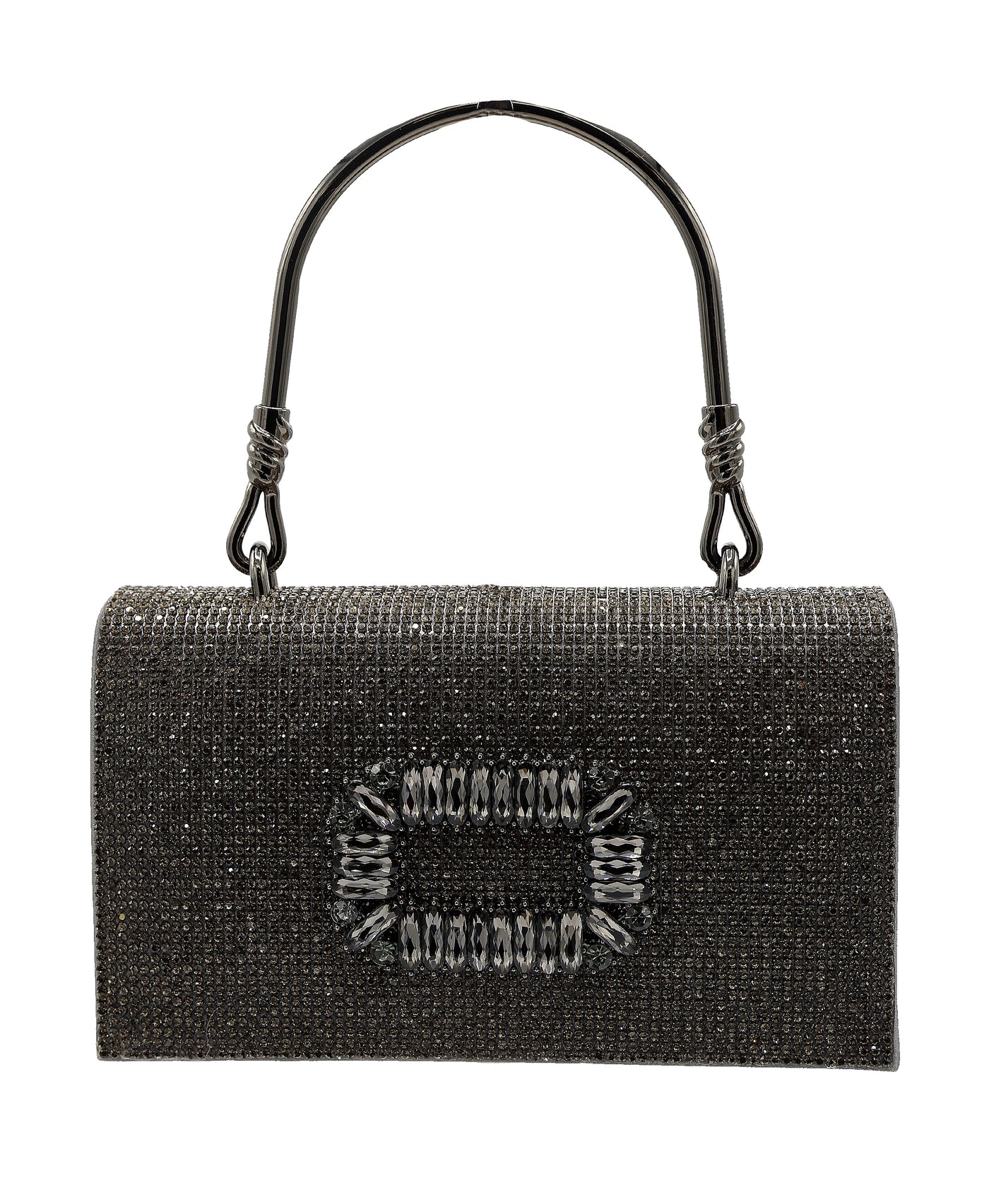 Rhinestone Buckle Evening Bag view 1