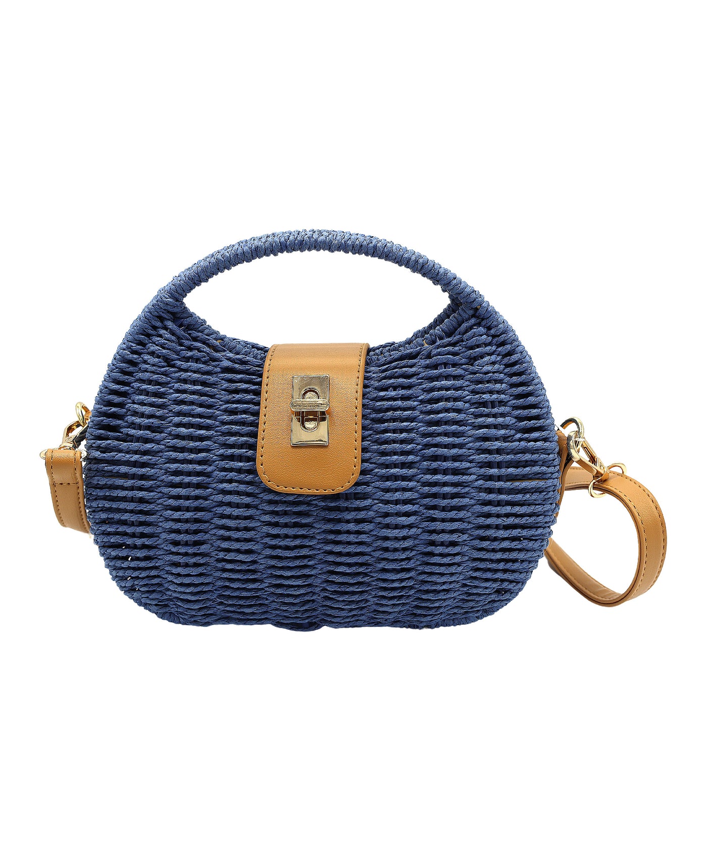 Small Straw Handbag view 1