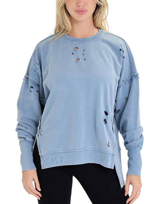 Sweatshirt w/ Holes view 