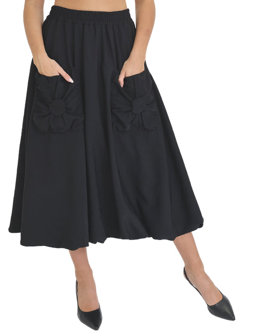 Ruched Pocket Skirt view 