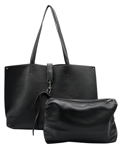 2in1 Faux Leather Tote Bag image 1