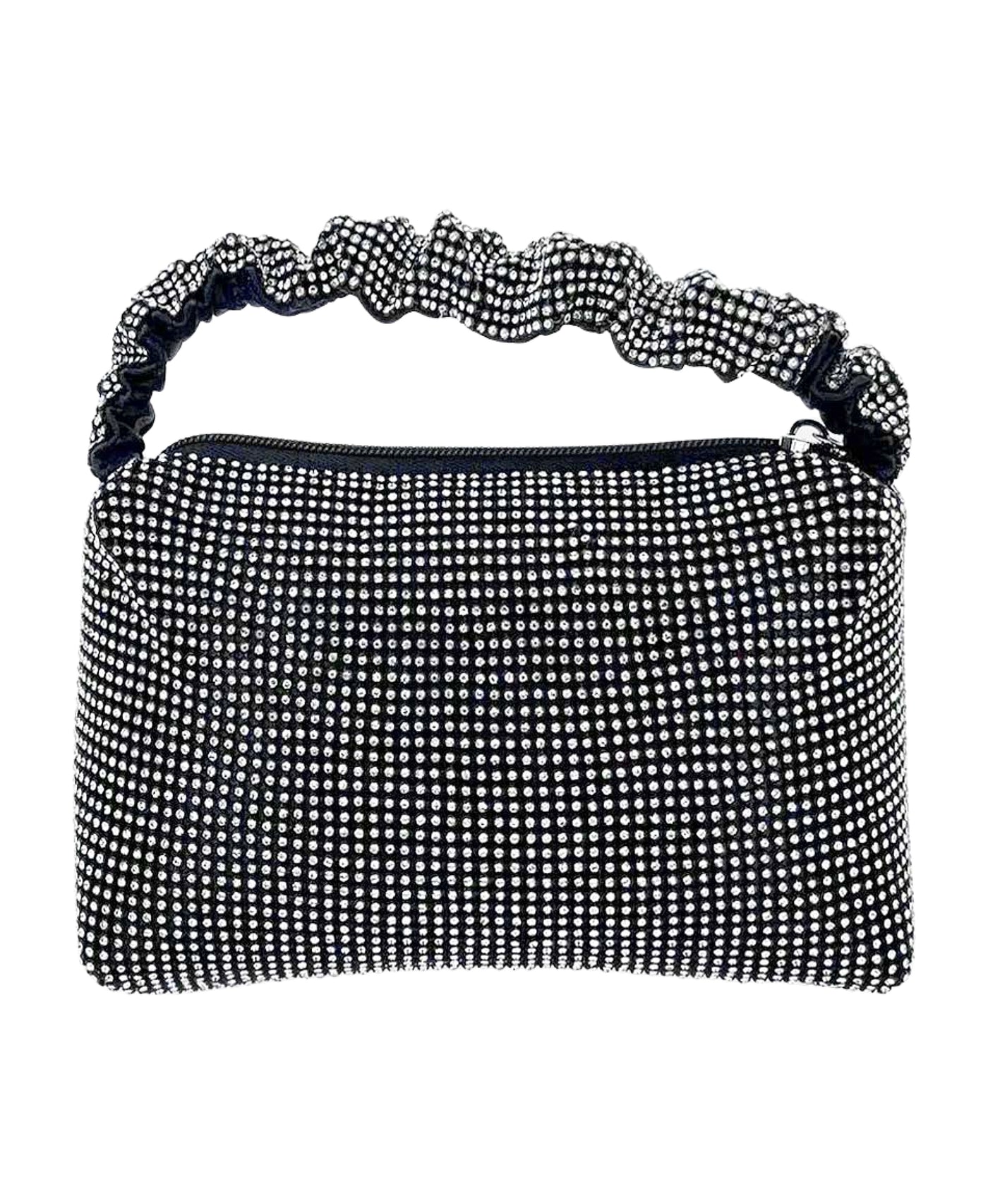 Mesh Rhinestone Evening Bag view 1