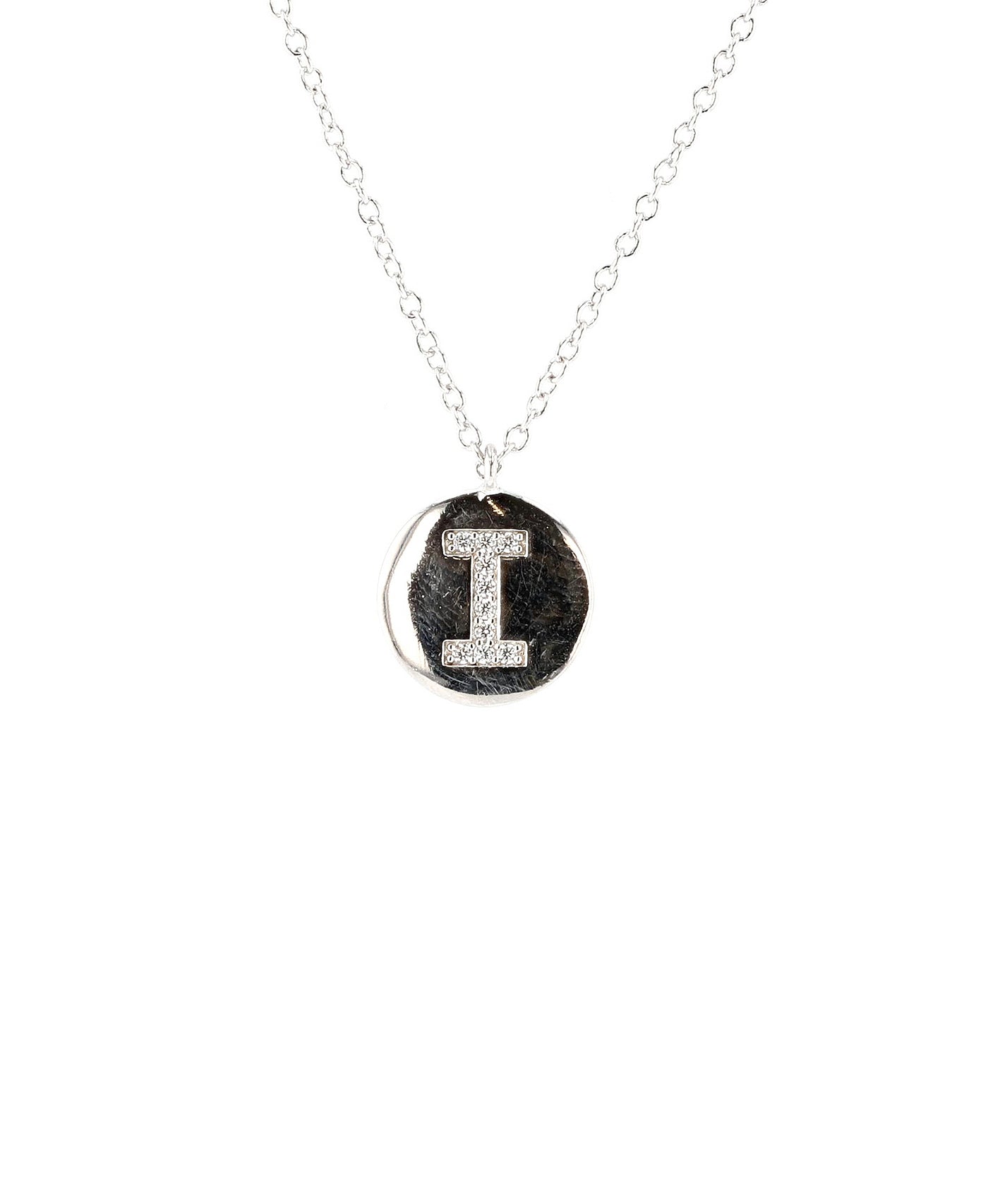 Initial Necklace w/ CZ view 9