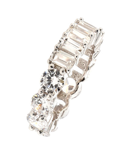 Cubic Zirconia Eternity Band image 2