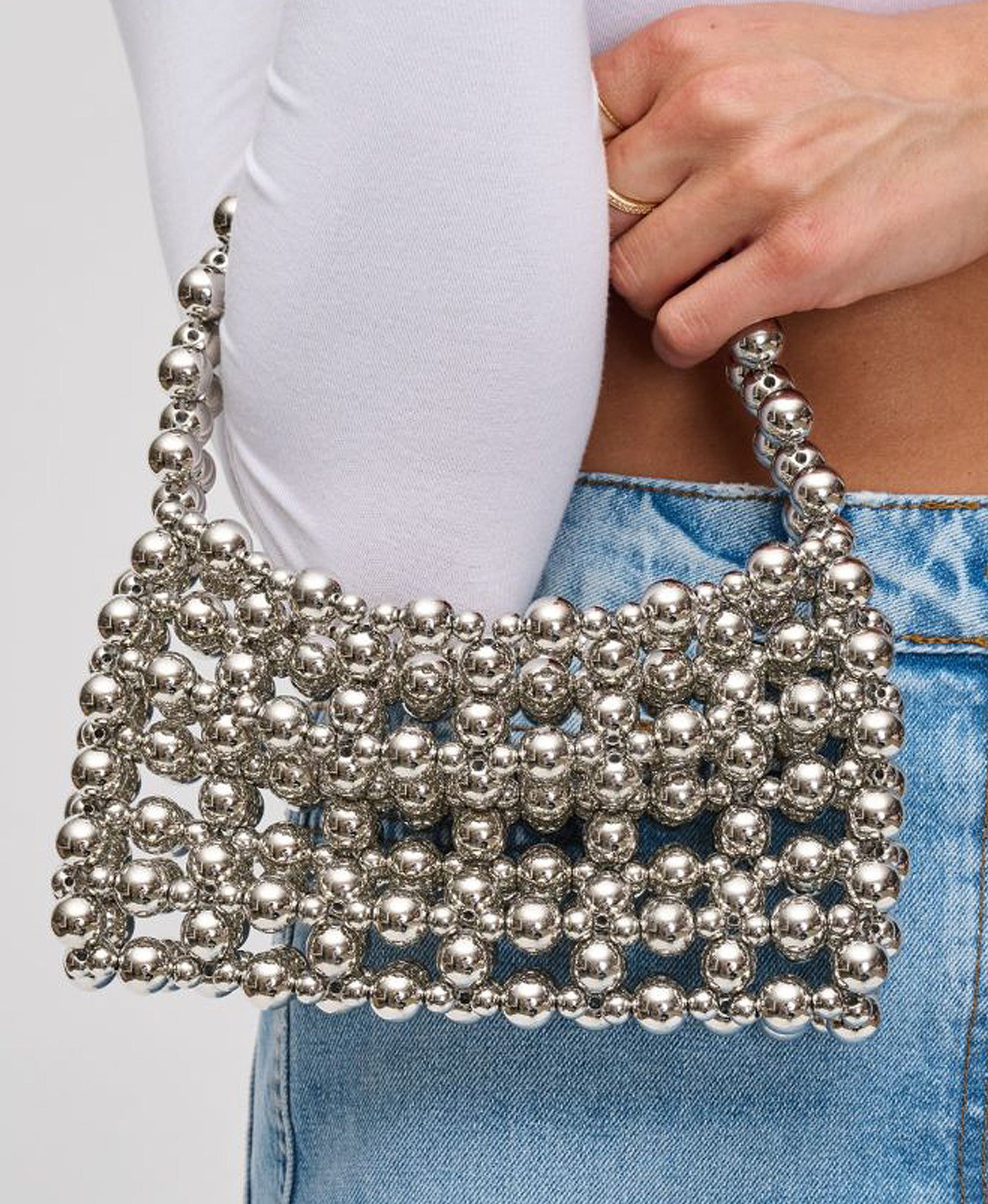 Beaded Handbag view 1