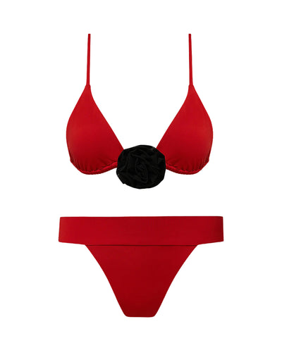 Rosette Triangle Bikini- 2 Pc Set image 1