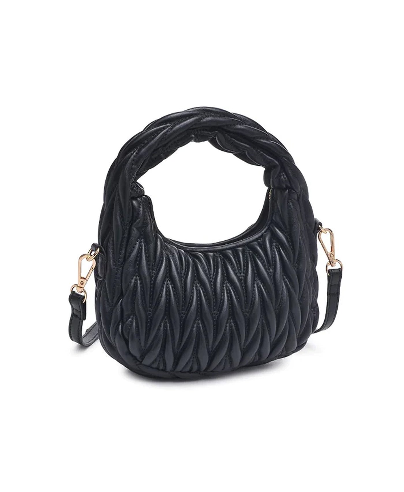 Chevron Quilted Handbag view 2