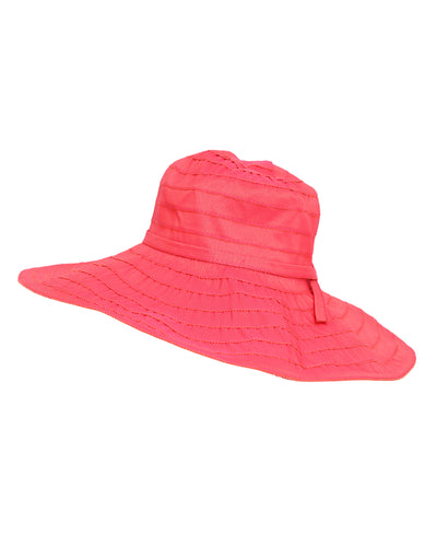 Floppy Hat w/ Ribbon Detail image 1