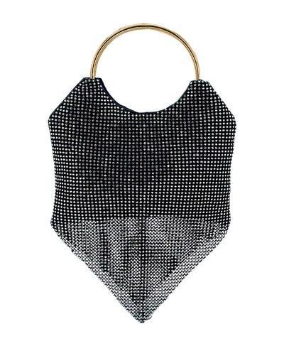 Mesh Rhinestone Evening Bag image 1