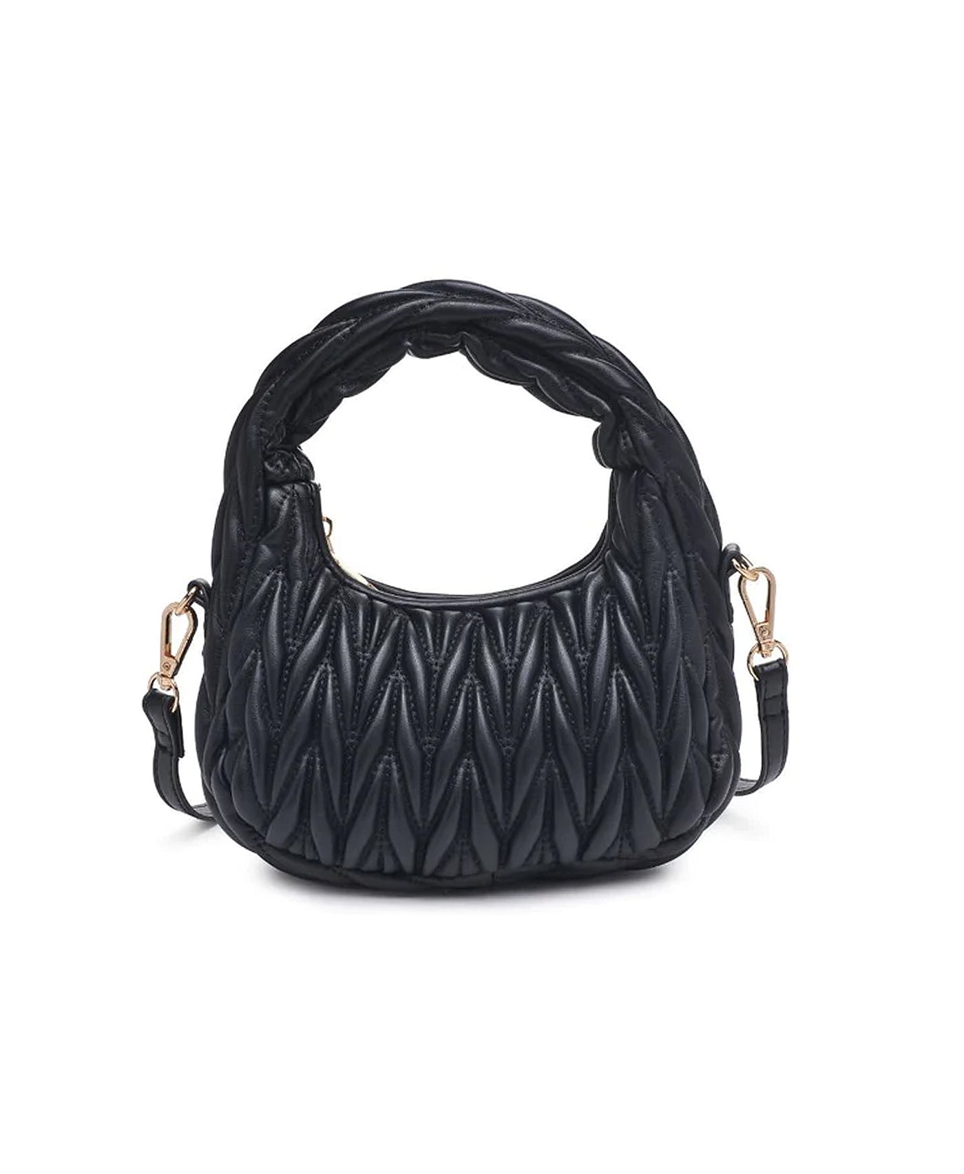 Chevron Quilted Handbag view 1