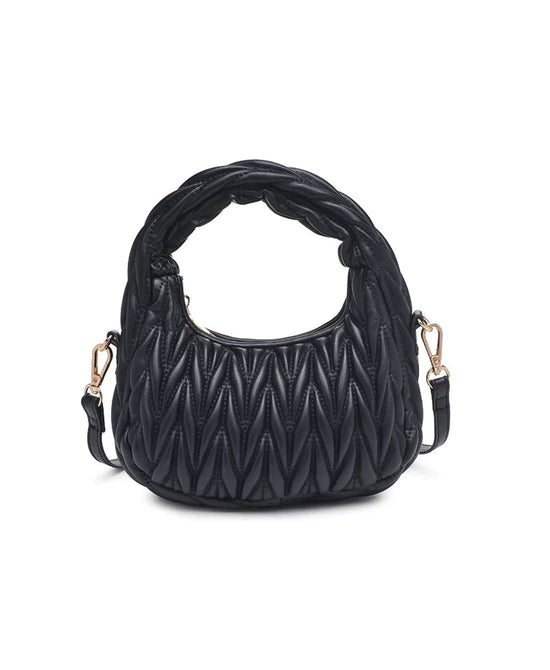 Chevron Quilted Handbag view 