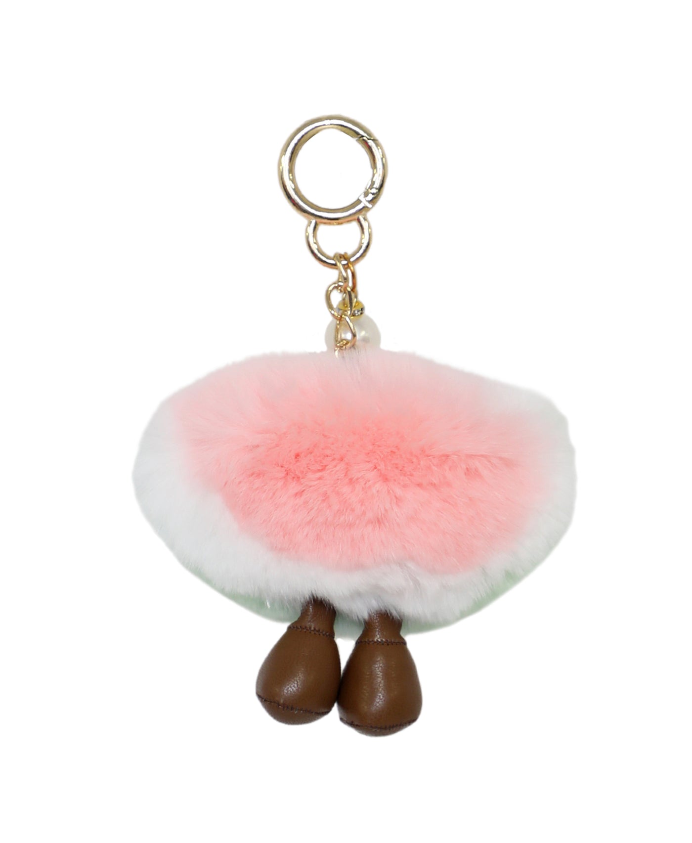 Fur Watermelon Bag Charm view 1