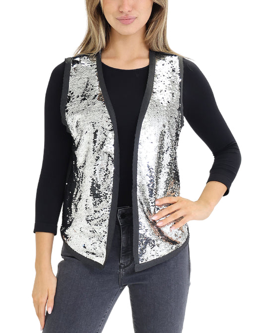 Sequin Vest view 