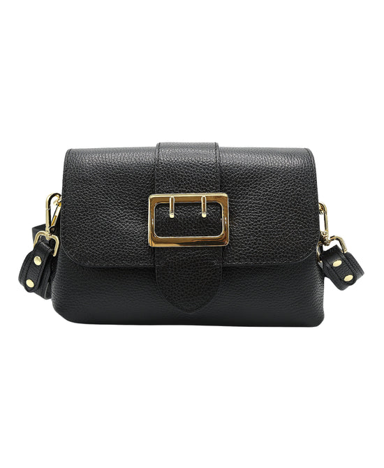 Leather Buckle Handbag view 