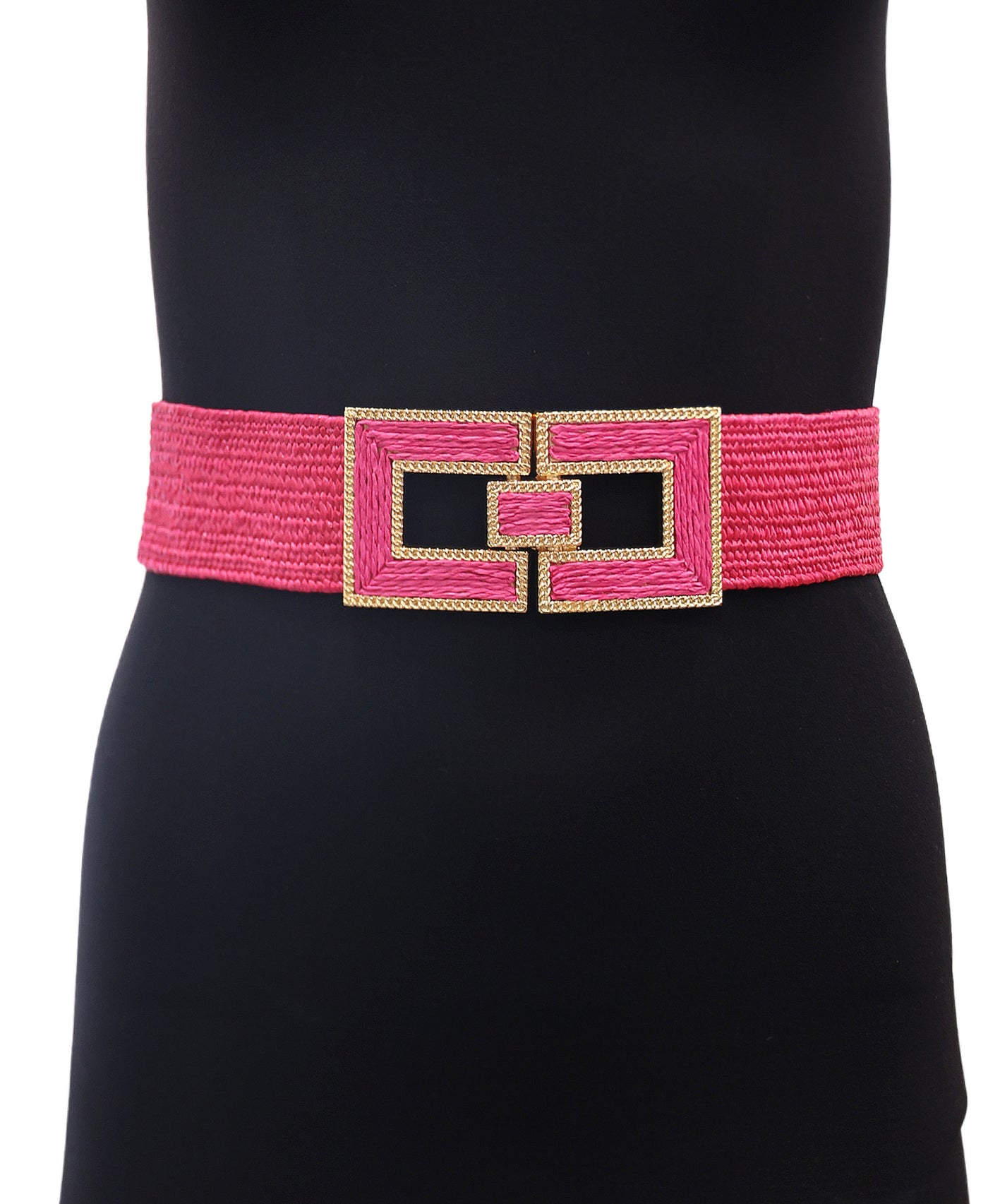 Square Woven Buckle Belt view 1